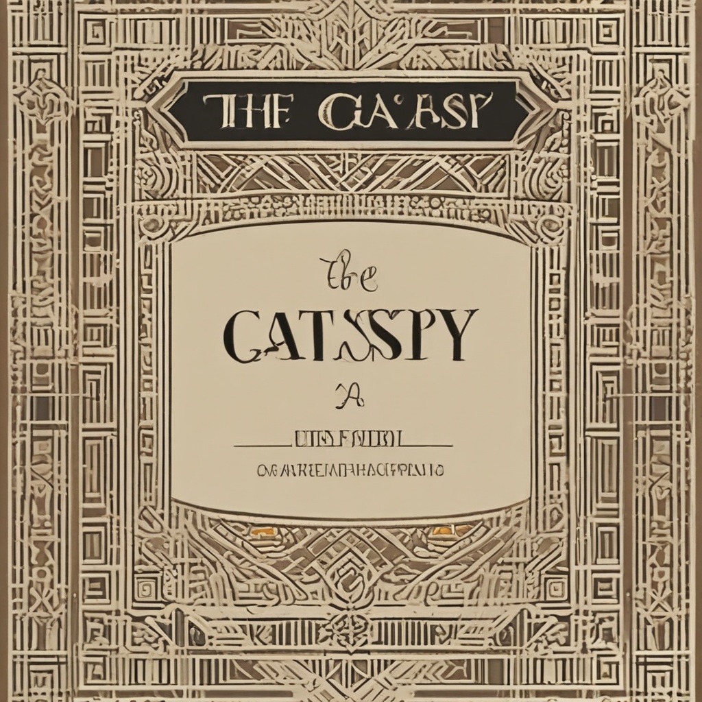Ebook cover for 'The Great Gatsby'